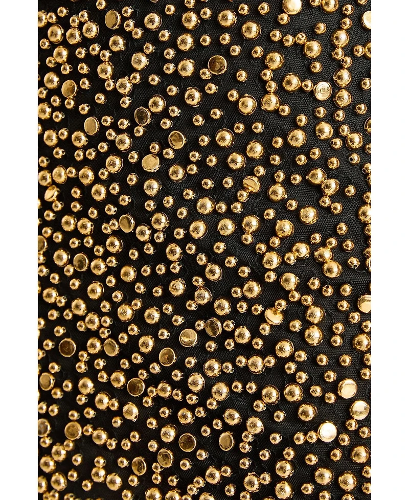 Nasty Gal Women's Stud Embellished Crop Top