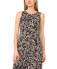 Vince Camuto Women's Crewneck Sleeveless Maxi Dress