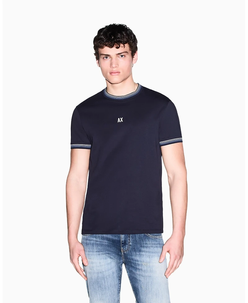 A|X Armani Exchange Men's Short Sleeve Logo T-Shirt
