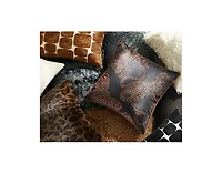 Z Gallerie Leopardi Dual Side Pillow