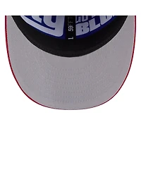 New Era Men's Royal/Red York Giants 2026 Nfl Draft Pre-Curved 59FIFTY Fitted Hat