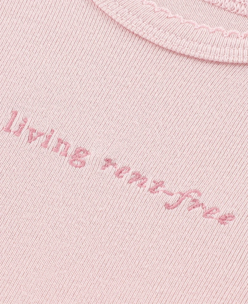 abercrombie kids Baby Girls' Bodysuit and Flare Leggings, 2-Piece Set