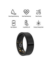 Pursonic Smart Watch and Wellness Ring Bluetooth Health-Monitoring Bundle