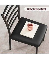 gaomon 5-Piece 4-Person Space-Saving Square Dining Set