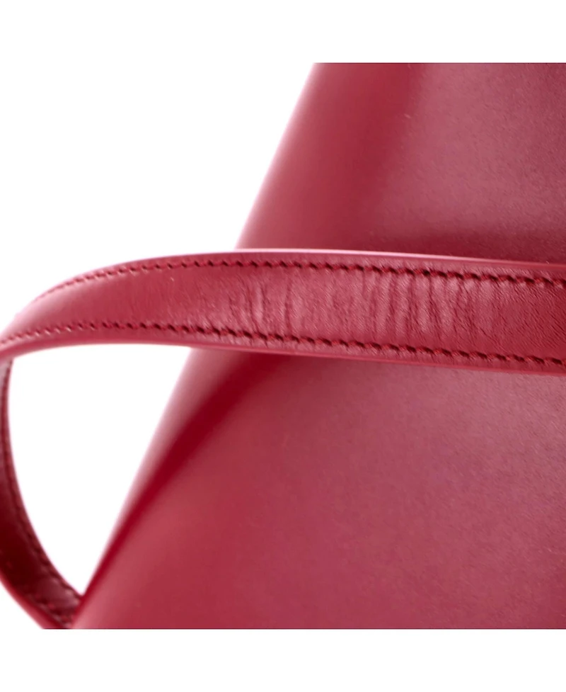 Pre-Owned Saint Laurent Mini Voltaire Shoulder Bag Leather