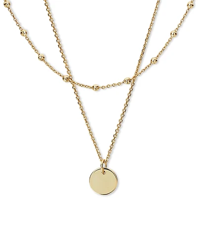 Ana Luisa Willow Set Gold-Plated Coin Necklace
