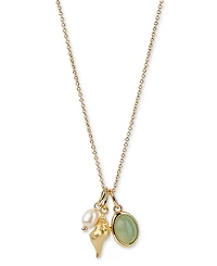 Ana Luisa Ocean Gold-Plated Charm Necklace