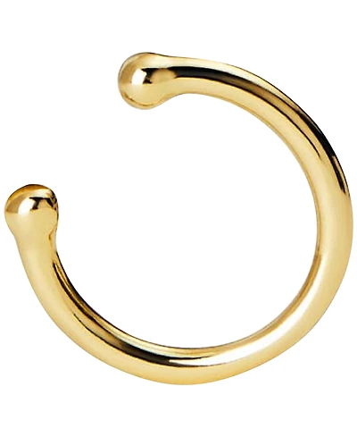 Ana Luisa Gold-Plated Simple Cuff Earrings