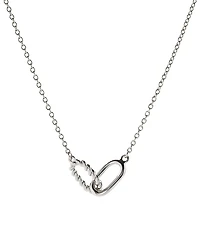 Ana Luisa Juniper Silver Pendant Necklace