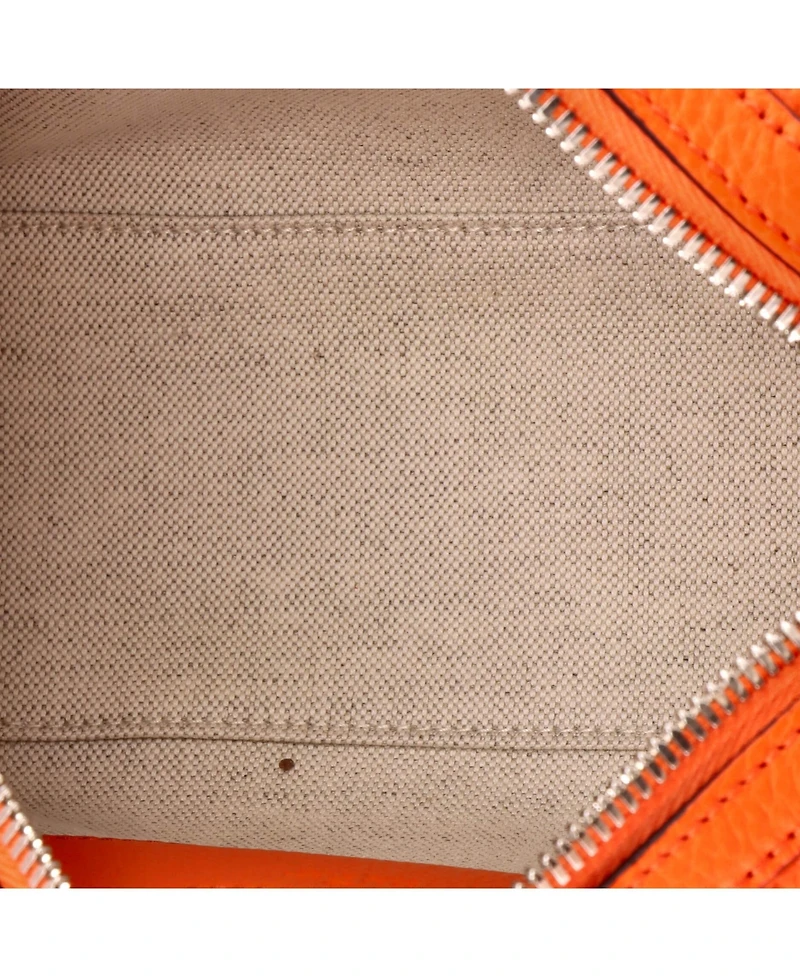 Pre-Owned Gucci Mini Duffle Bag Jumbo Gg Embossed Leather