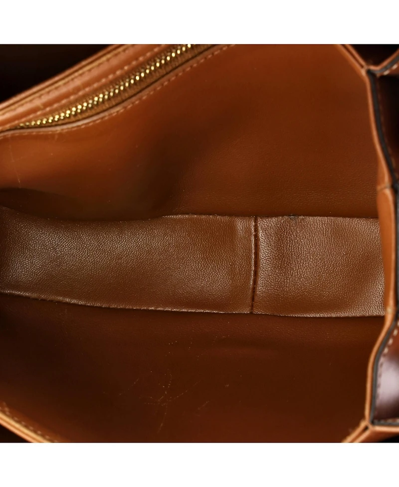 Pre-Owned Celine Medium Triomphe Shoulder Bag Triomphe Coated Canvas