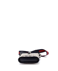 Pre-Owned Gucci Mini Bucket Bag Gg Canvas with Leather