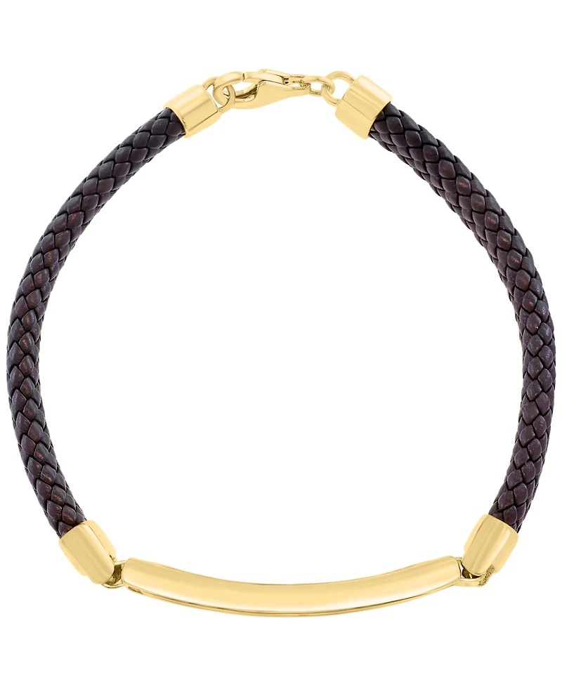 Effy Collection Lab Grown Diamond Bracelet (3/8 ct. t.w.) in Gold Over Silver