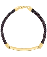 Effy Collection Lab Grown Diamond Bracelet (3/8 ct. t.w.) in Gold Over Silver