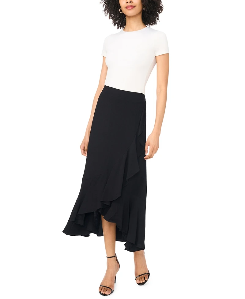 Vince Camuto Women's Pull-On Wrap Skirt