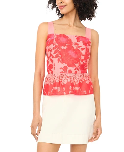 Vince Camuto Women's Square Neck Sleeveless Top