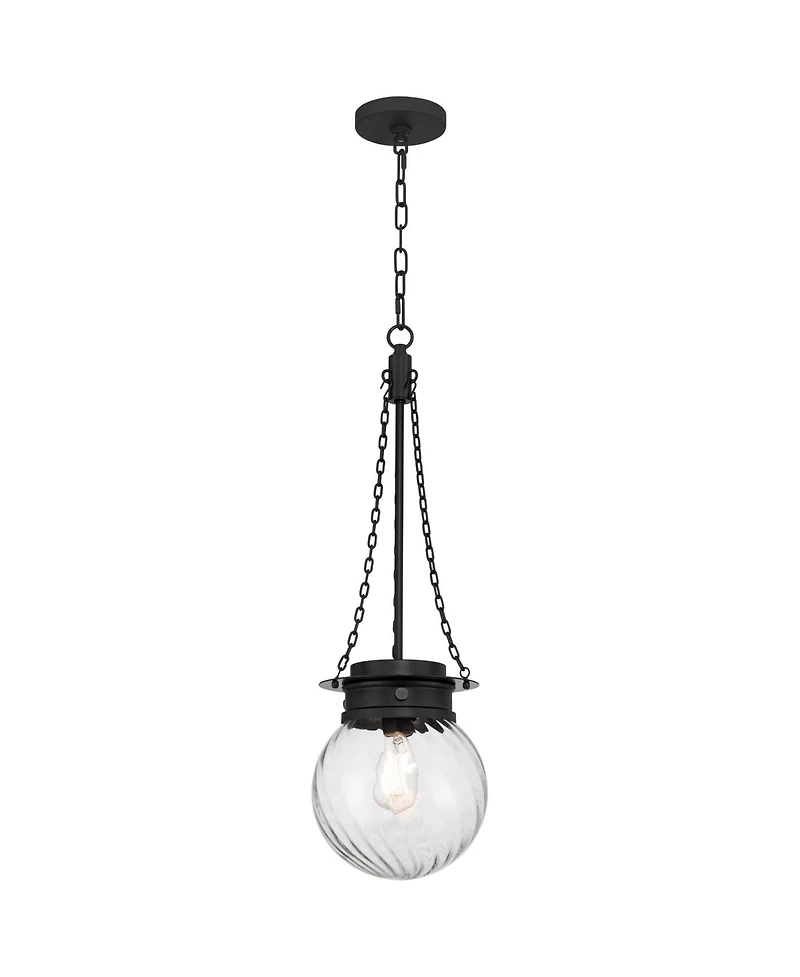Possini Euro Design Catherine Fluted Glass Mini Pendant Light