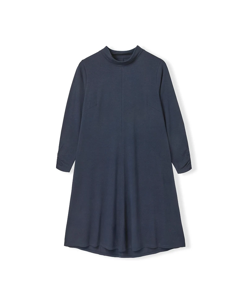 Celtic & Co. Women's Roll Neck Jersey Dress