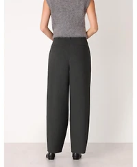 Whistles Women's Wool Blend Barrel Pants