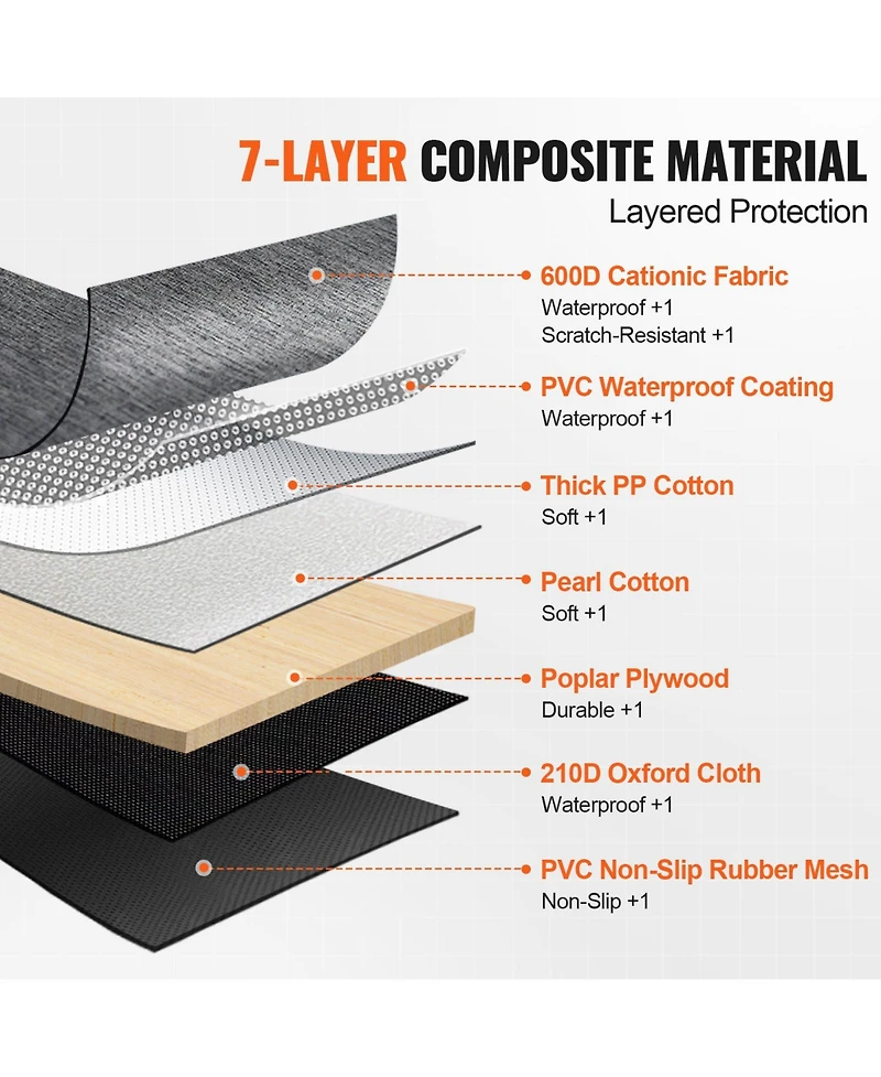 Cozito Dog Car Seat Cover Back Seat Extender 400 lbs Hammock