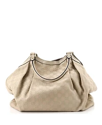 Pre-Owned Gucci Large Sukey Tote Guccissima Leather