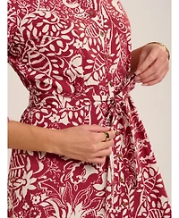 Brakeburn Women's Alise Midi Shirt Dress