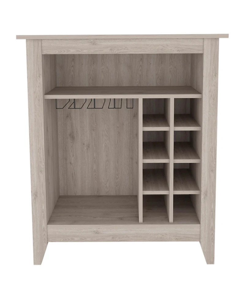 flynama 6-Bottle 1-Drawer 1-Shelf Bar Cabinet