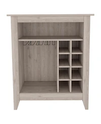 flynama 6-Bottle 1-Drawer 1-Shelf Bar Cabinet