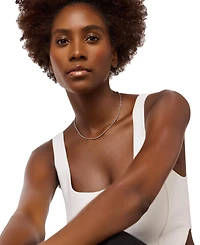 Ana Luisa Capri Silver Ball Chain Necklace