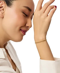 Ana Luisa Colette Gold-Plated Gold Chain Bracelet