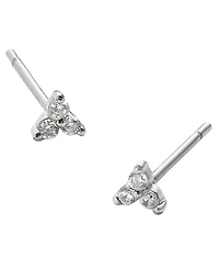Ana Luisa Zara Silver Small Stud Earring