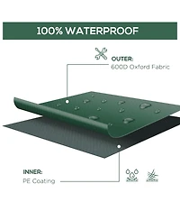 Outsunny 97" x 65" x 26" Waterproof Patio Furniture Cover,