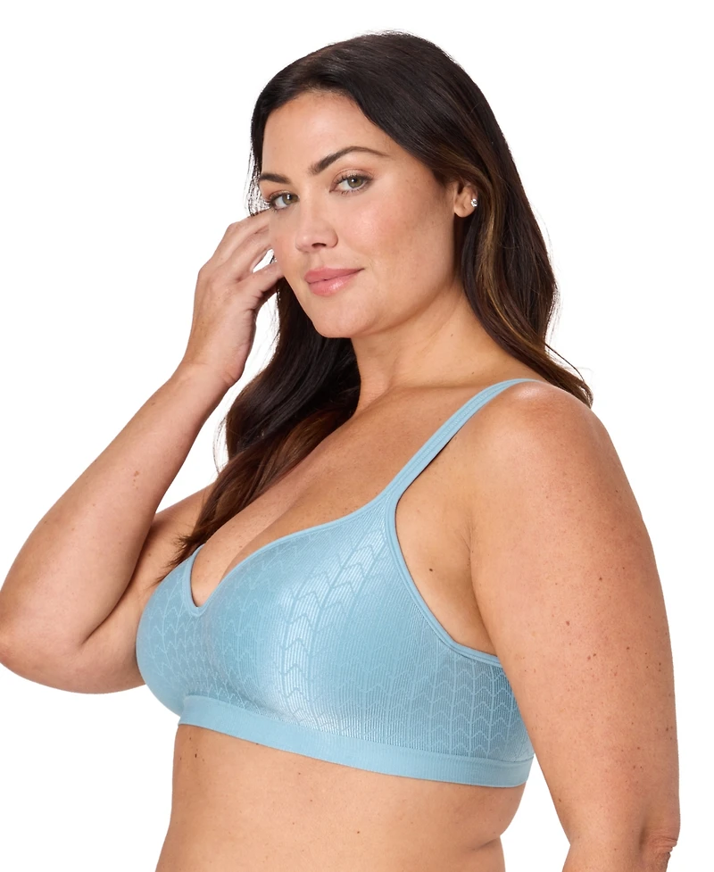 Bali Women's Comfort Revolution Shaping Wireless Smoothing Bra 3463