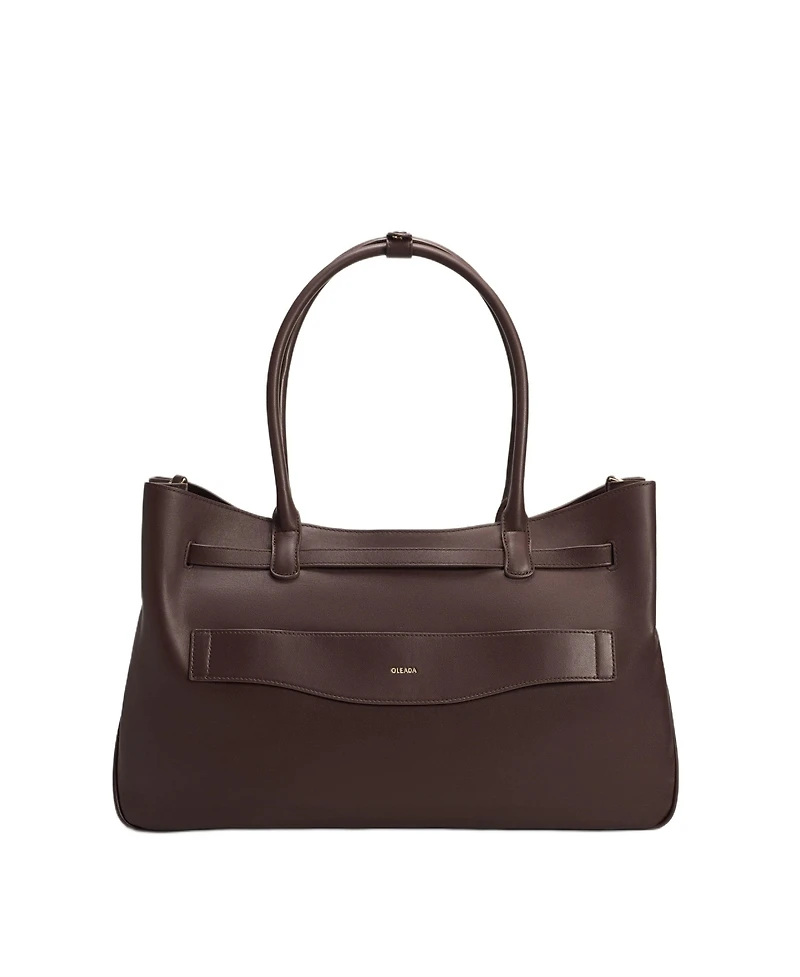 Oleada Marina Napa Leather Tote
