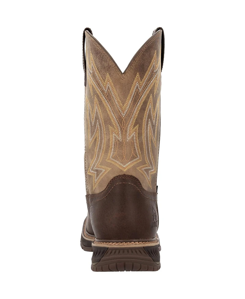 Rocky Men's Ride Lte Waterproof Western Boot