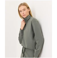 Pact Women's Cloud Knit Quarter Zip Made with Organic Cotton