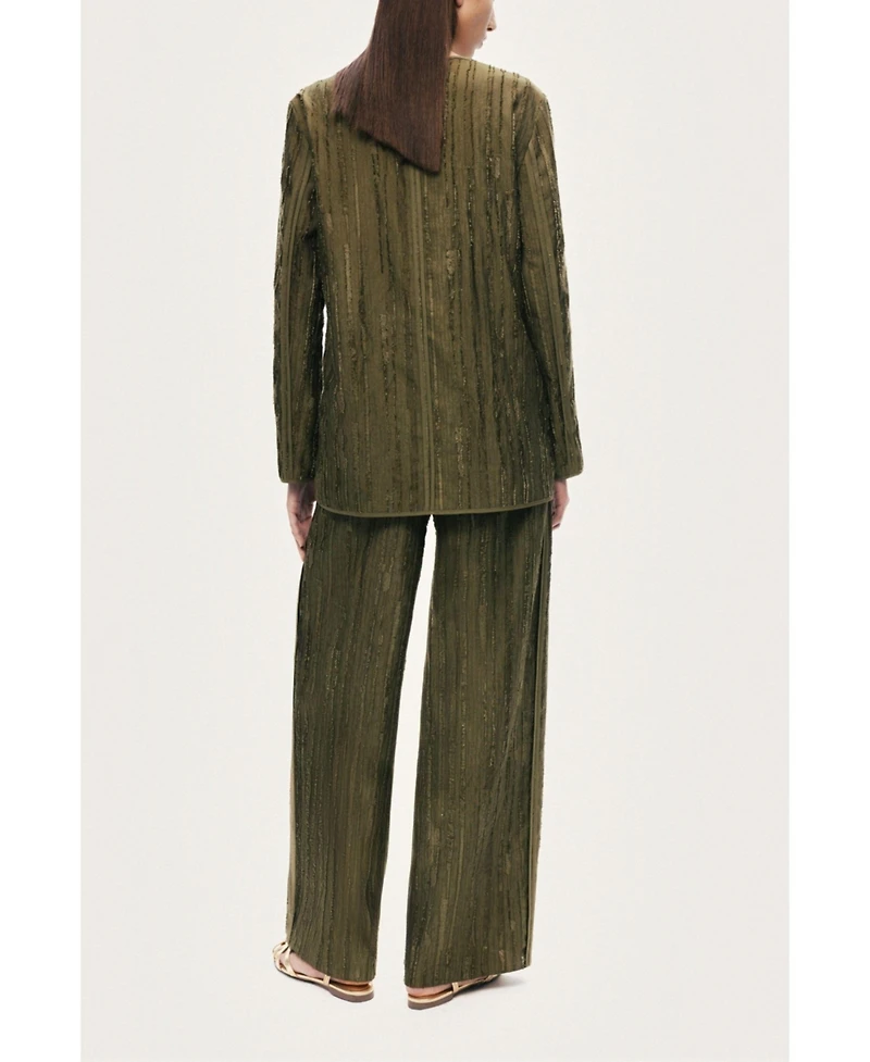 Nocturne Women's Textured Tailored Jacket