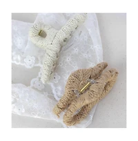 Headbands of Hope Women's Large Oval Threaded Claw Clip