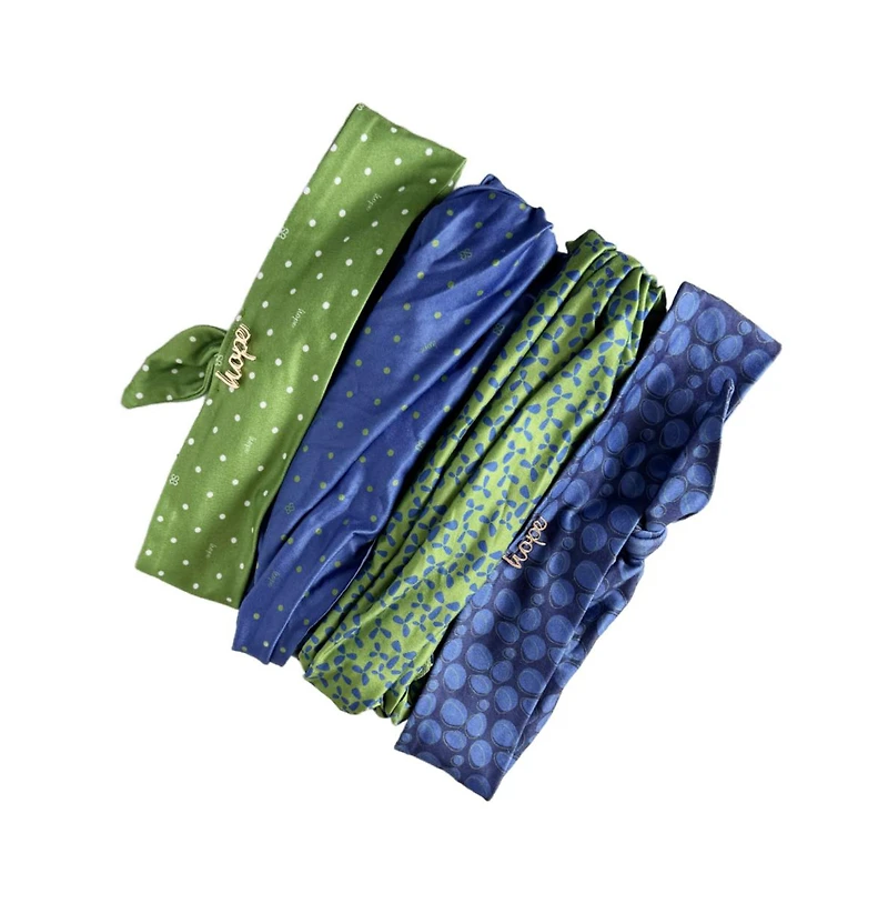 Headbands of Hope Women's Limited Edition Luxe Tube Turban - St. Baldrick's Abstract