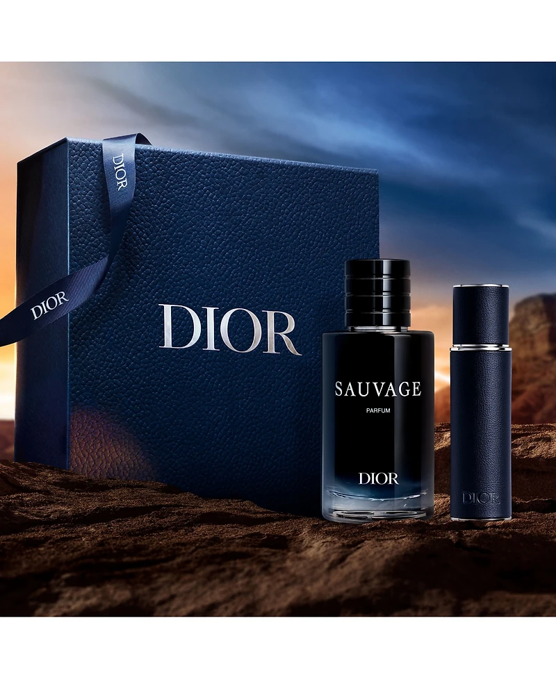 Dior 2-Pc. Sauvage Parfum Spray and Travel Spray Gift Set