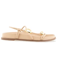 Kenneth Cole New York Women's Vera Round Toe Flat Sandals