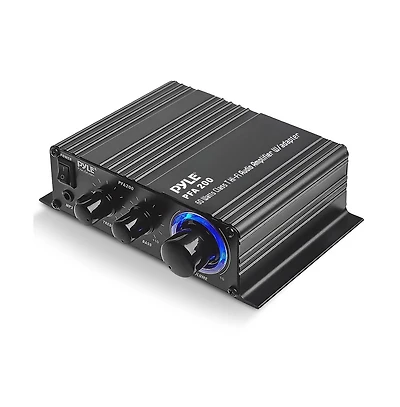Pyle 60W Class-t Hi-Fi Audio Amplifier with Ac Adapter PFA200 - Compact Design