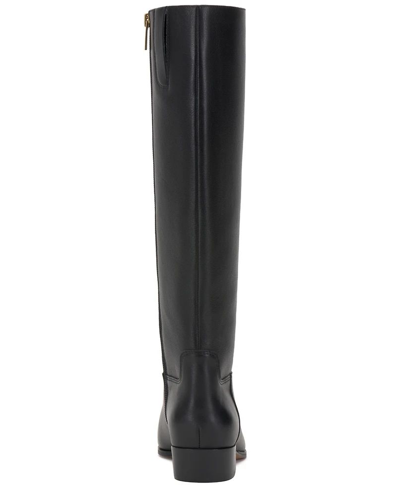 Vince Camuto Women's Pavla Knee-High Snip-Toe Boots