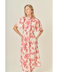 English Factory Women's A-Line Mini Shirt Dress