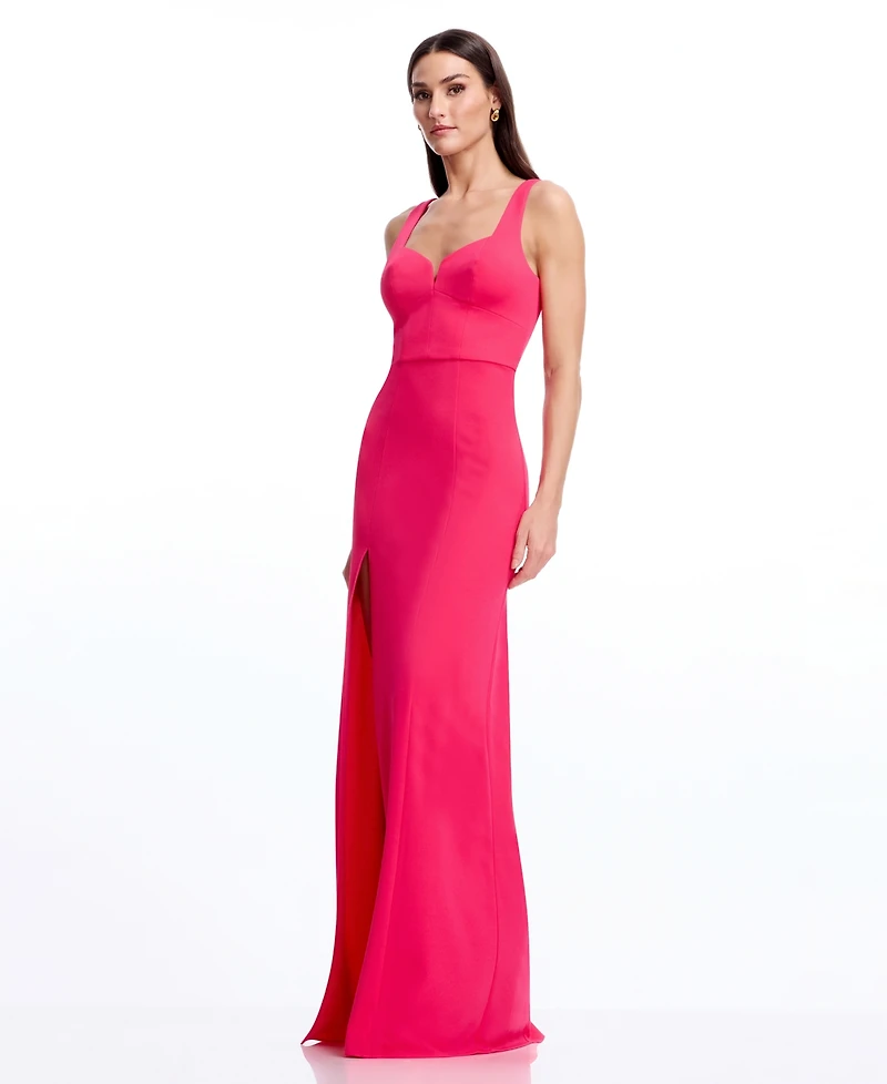 Dress the Population Women's Nettie Sleeveless A-Line Ball Gown