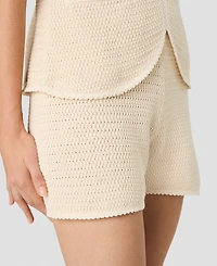 French Connection Women's Fitted Mid-Thigh Shorts