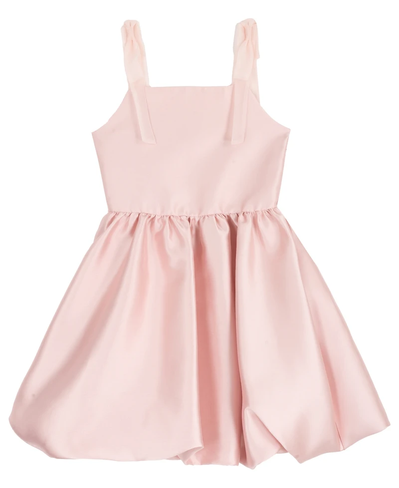 Rare Editions Girls' 7-16 Square-Neck Sleeveless Dress