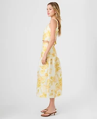 French Connection Women's Printed Midi Skirt