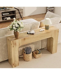 gaomon 63'' Slim Console Table for Entryway