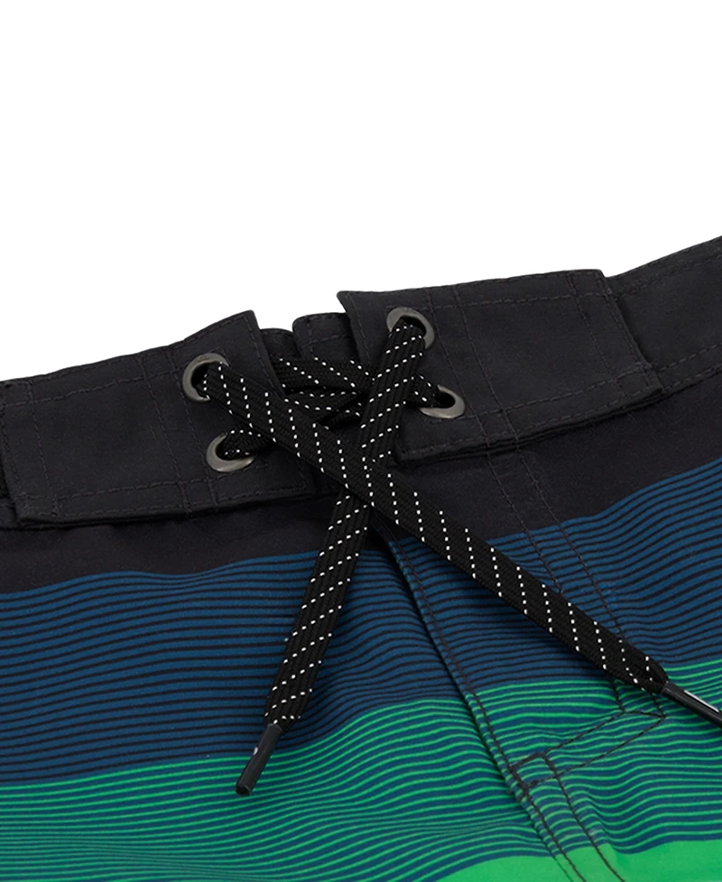 Quiksilver Boys' 8-18 Striped Swim Trunks